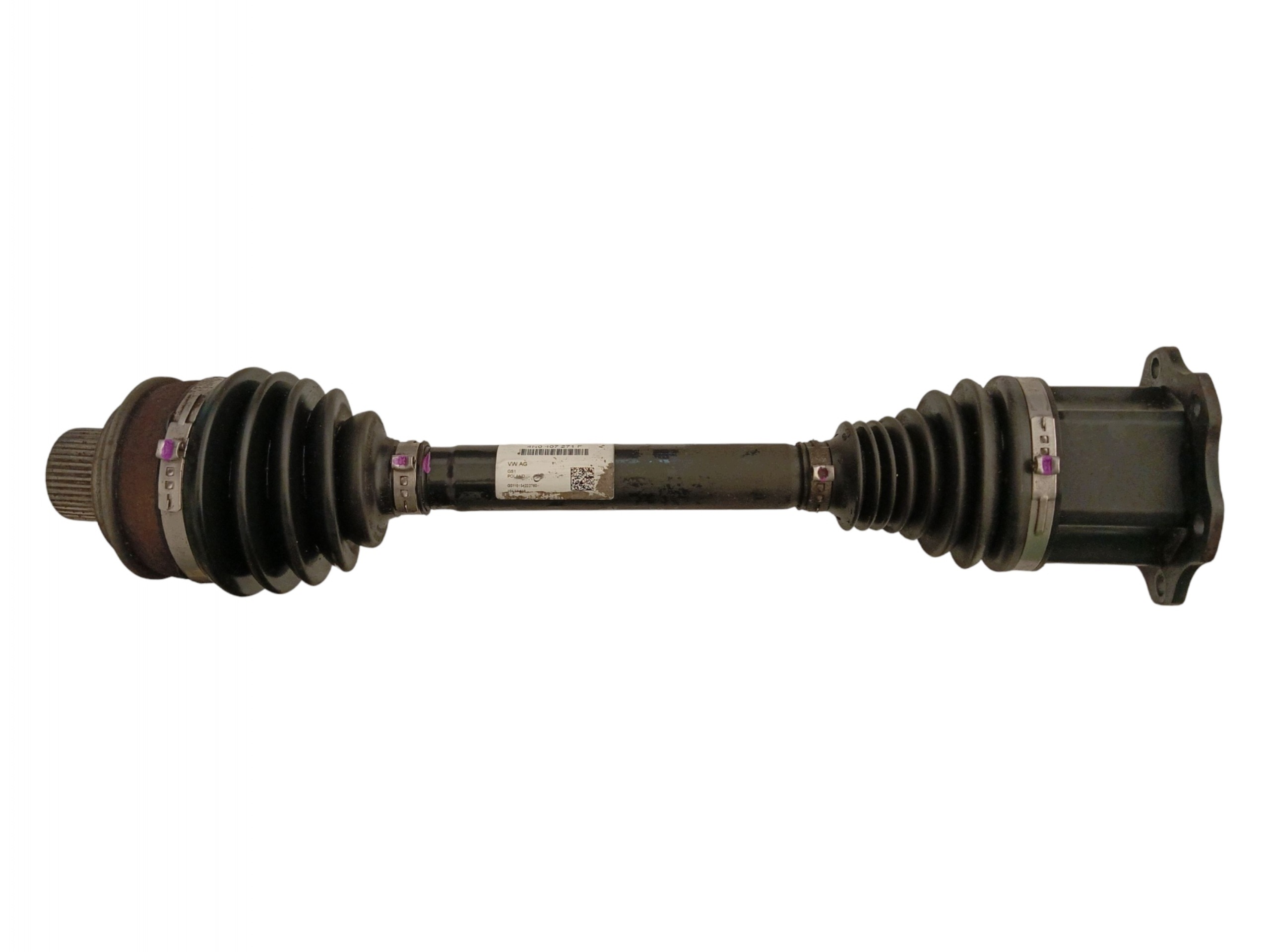joint semi-axis left front AUDI A6 C8 A7 4K A8 D5 2.0 TFSI 4N0407271F