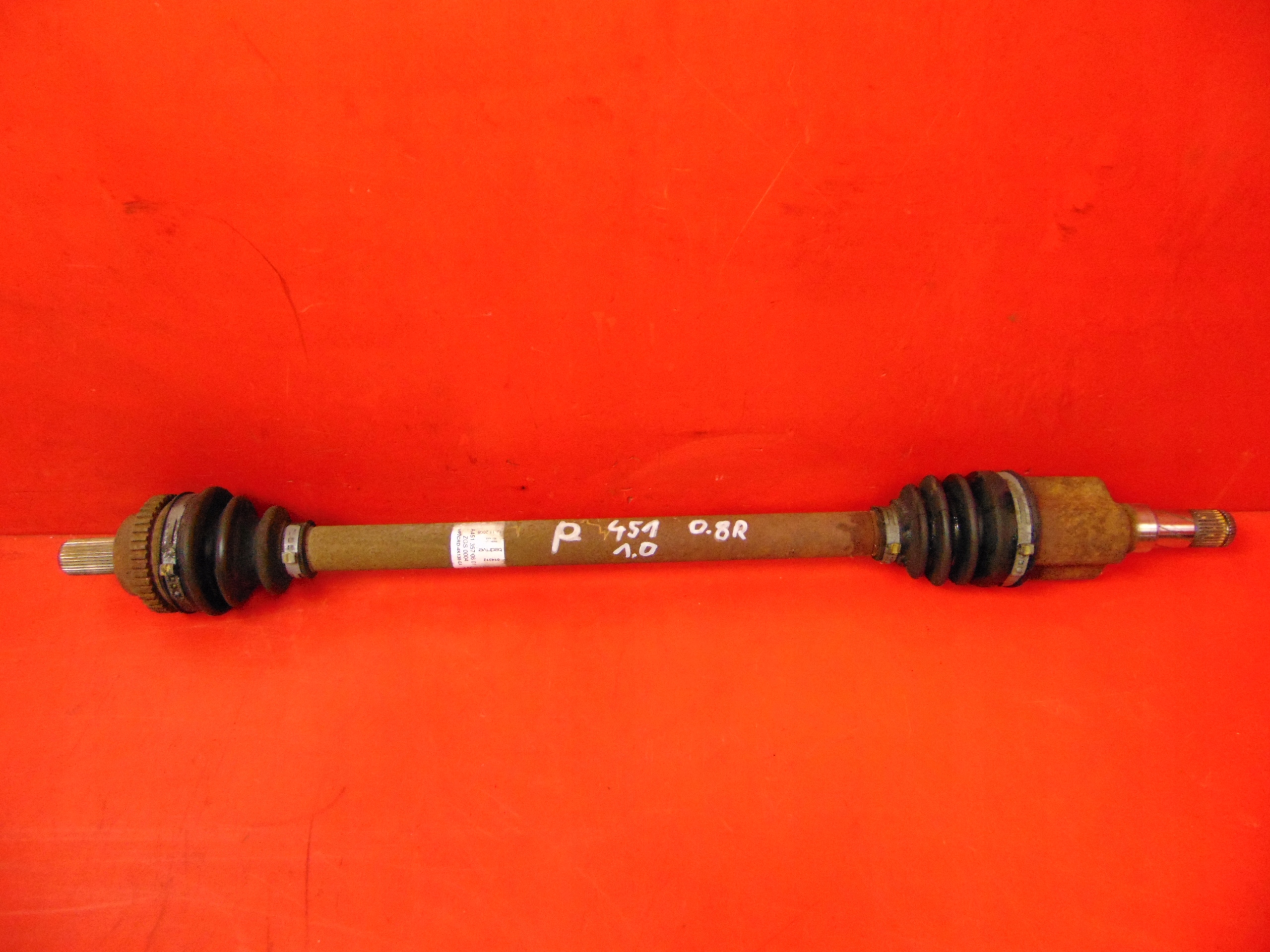 SMART ForTwo II 451 1.0 semi-axis right A4513570601