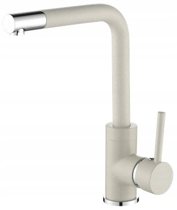 Páková kuchynská vodovodná batéria Concept BDG4327be granit Béžová