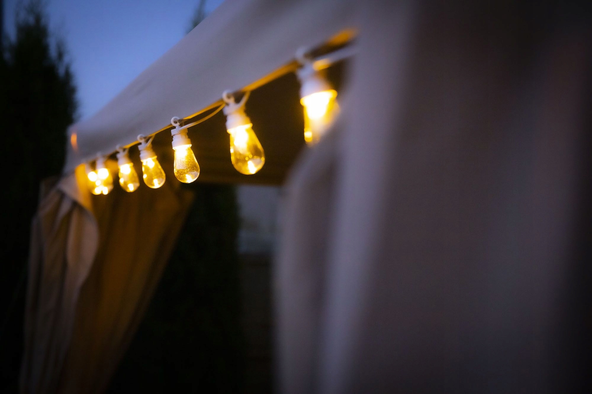 GIRLANDA OGRODOWA ŁAŃCUCH ŚWIETLNY 12,5M - 20 LED OŚWIETLENIE OGRODU TARASU Marka Orion