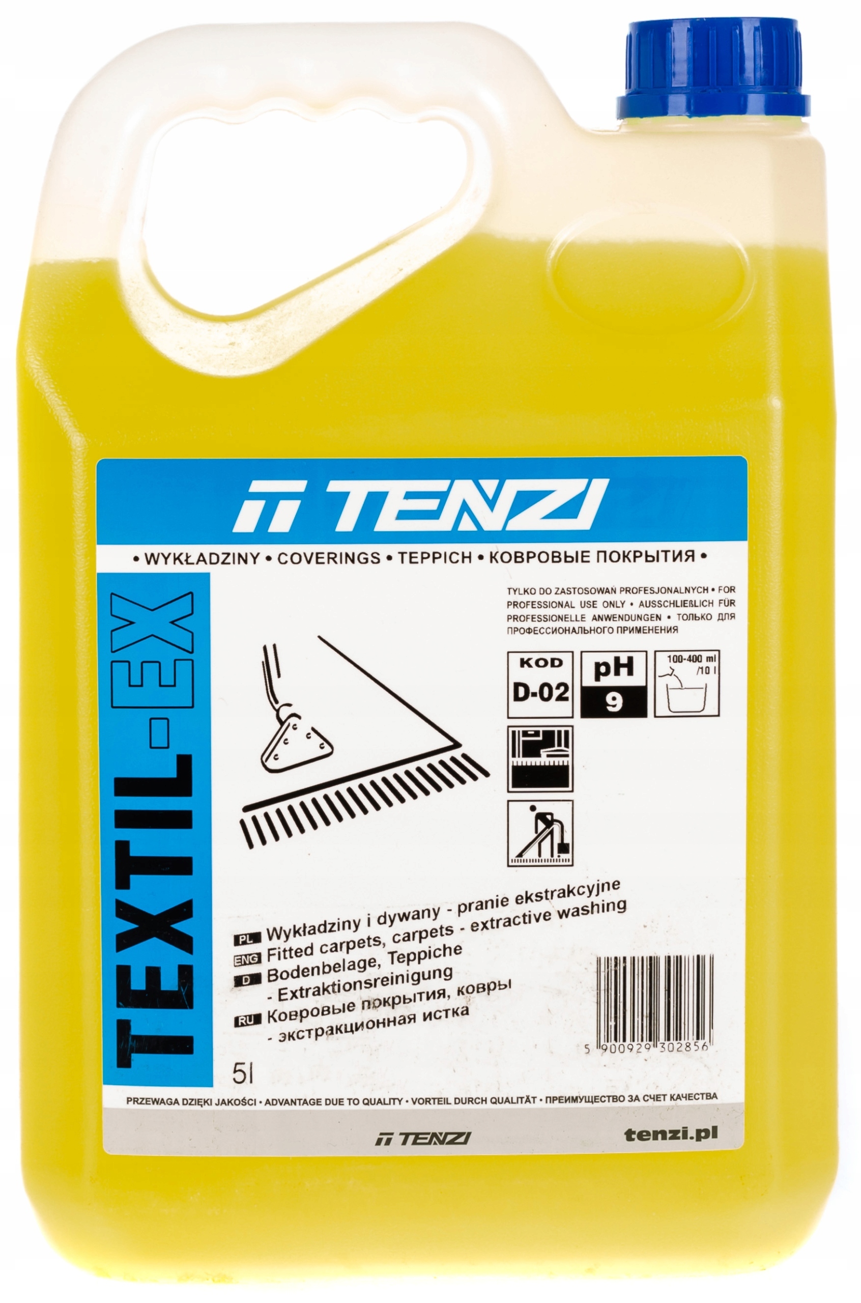 Levně Tenzi Kapalina Do Pracího Vysavače 5 L