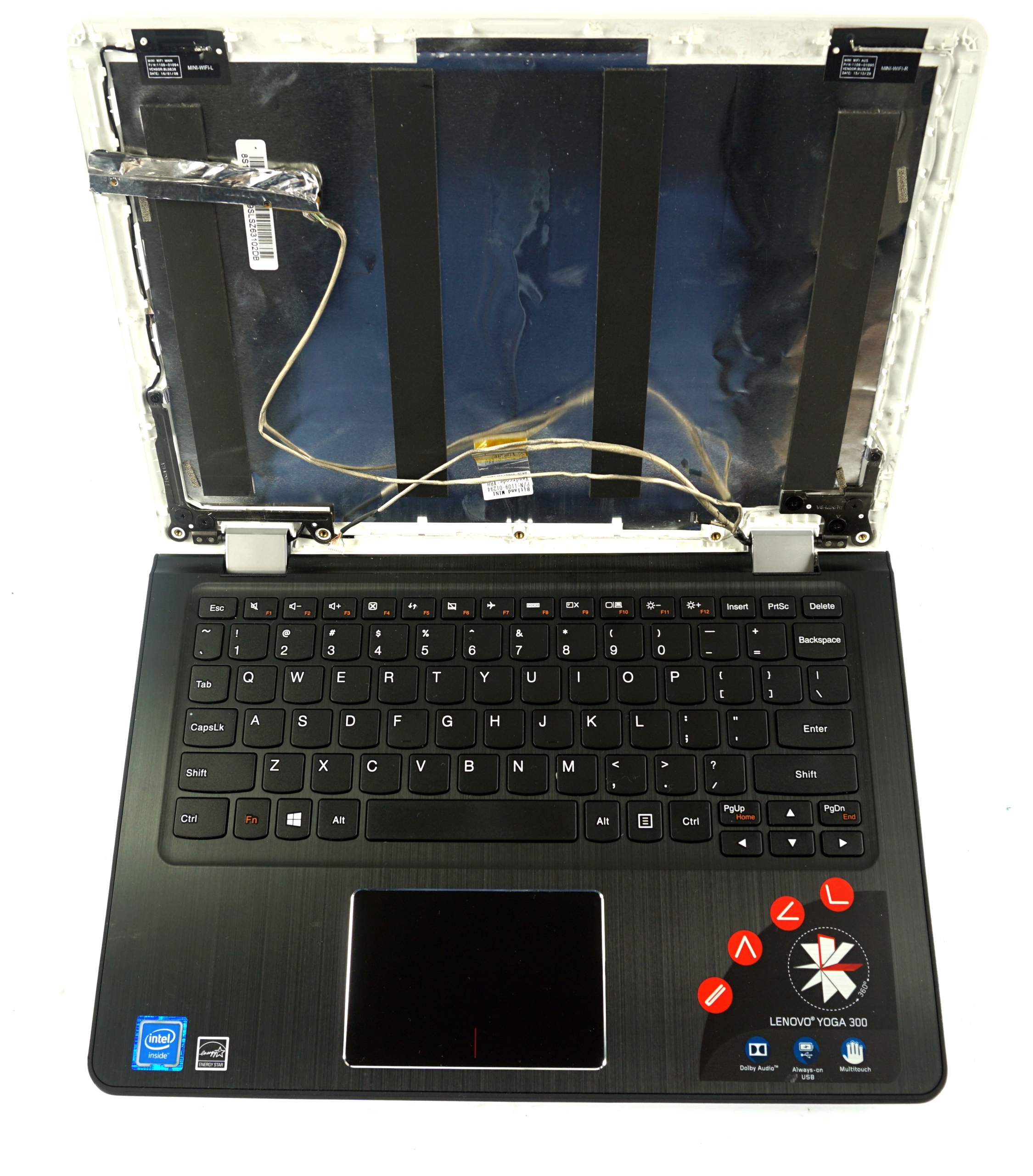 KOMPLETNA OBUDOWA LENOVO YOGA 300-11IBR 80M1 Kod producenta 80M1