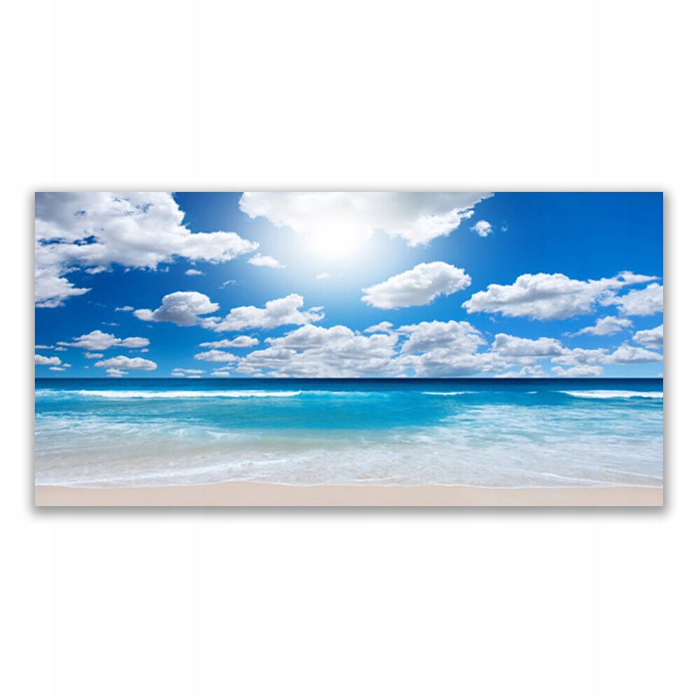 

Obraz akrylowy 120x60 Morze Plaża Chmury Krajobraz