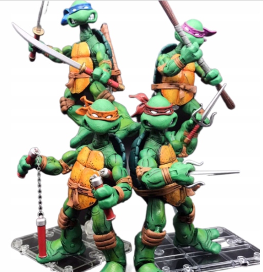 Tmnt Želvy Ninja figurka Neca sada