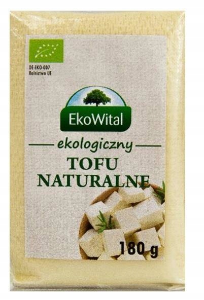 EKOWITAL TOFU NATURALNE BIO 180 G