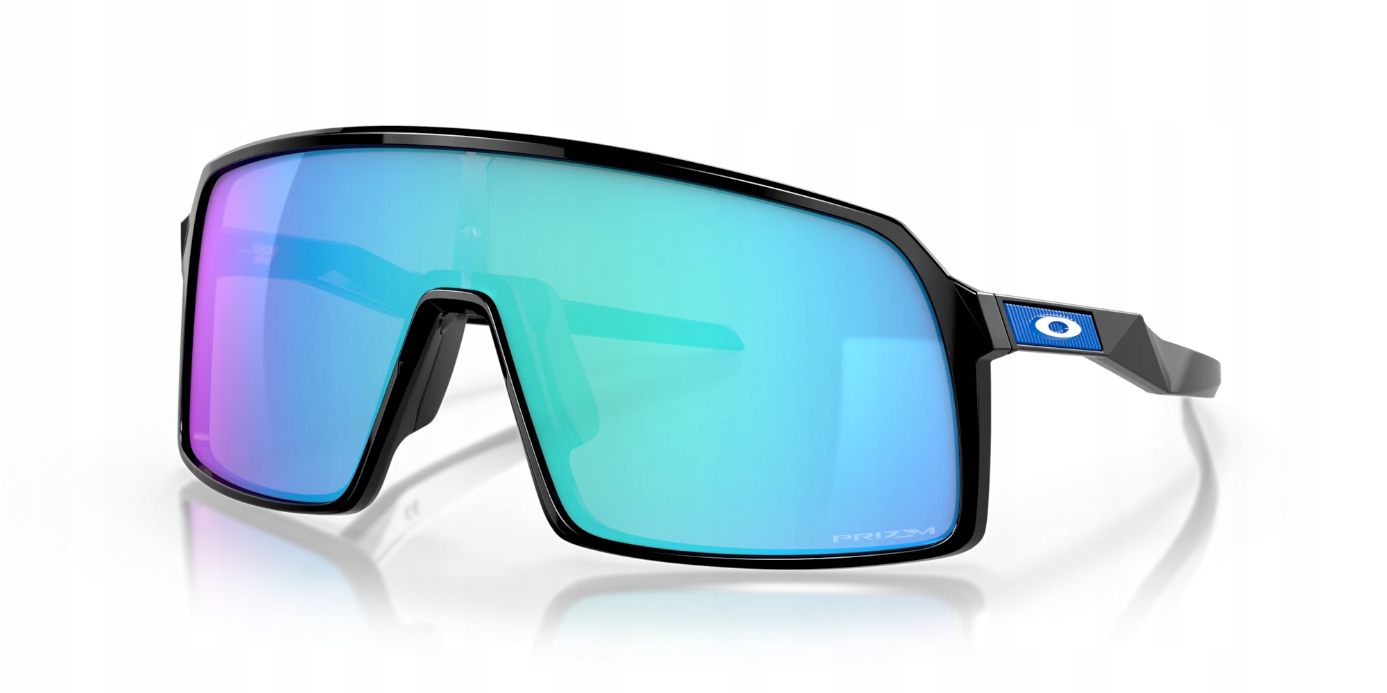 Brýle Oakley Sutro Polished Black, Prizm Sapphire