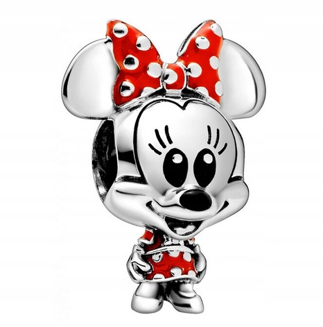 CHARMS ZAWIESZKA BEADS myszka sukienka kokarda