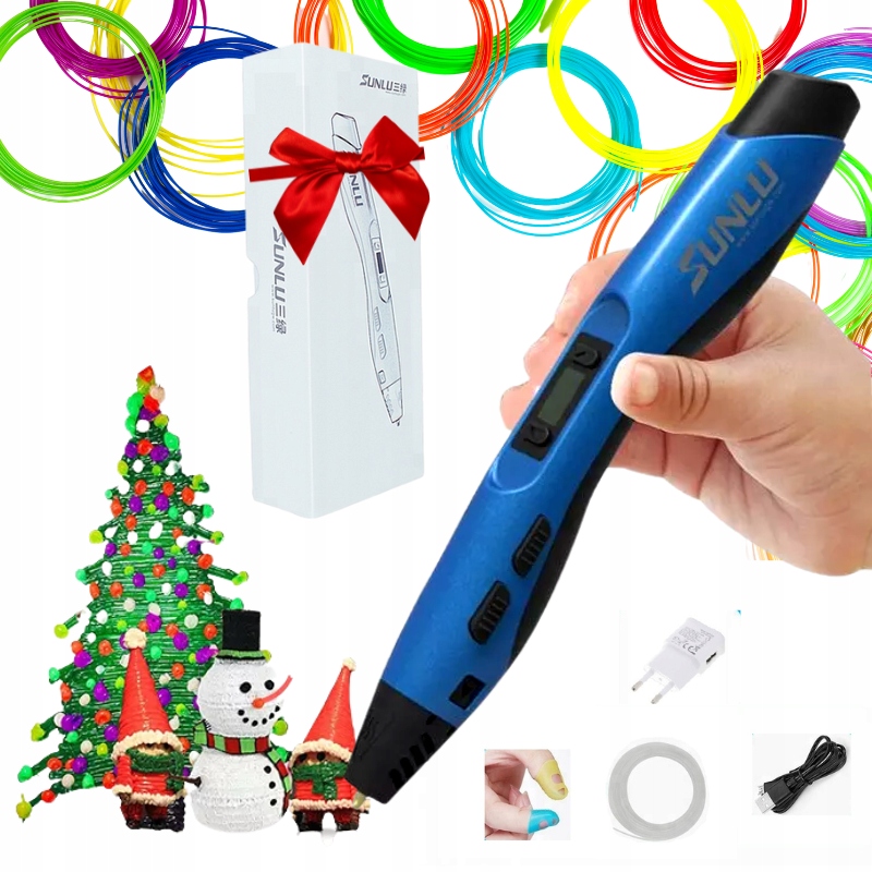 

Długopis 3D Pen Zestaw Pcl 50°C Pla Sunlu SL-300A