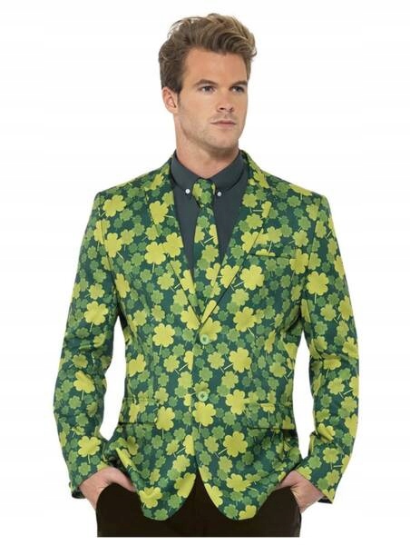 Sako Párty Jetelové Kostým Pánský Den Svatého Patrika