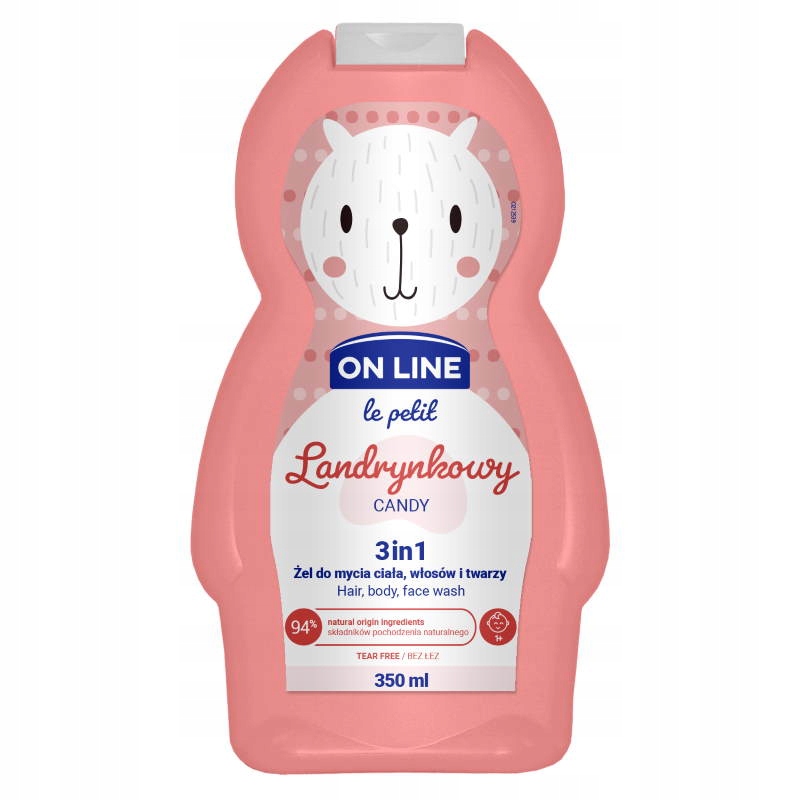 ON LINE LE PETIT 3W1 SZAMPON, ŻEL, PŁYN 350 ML