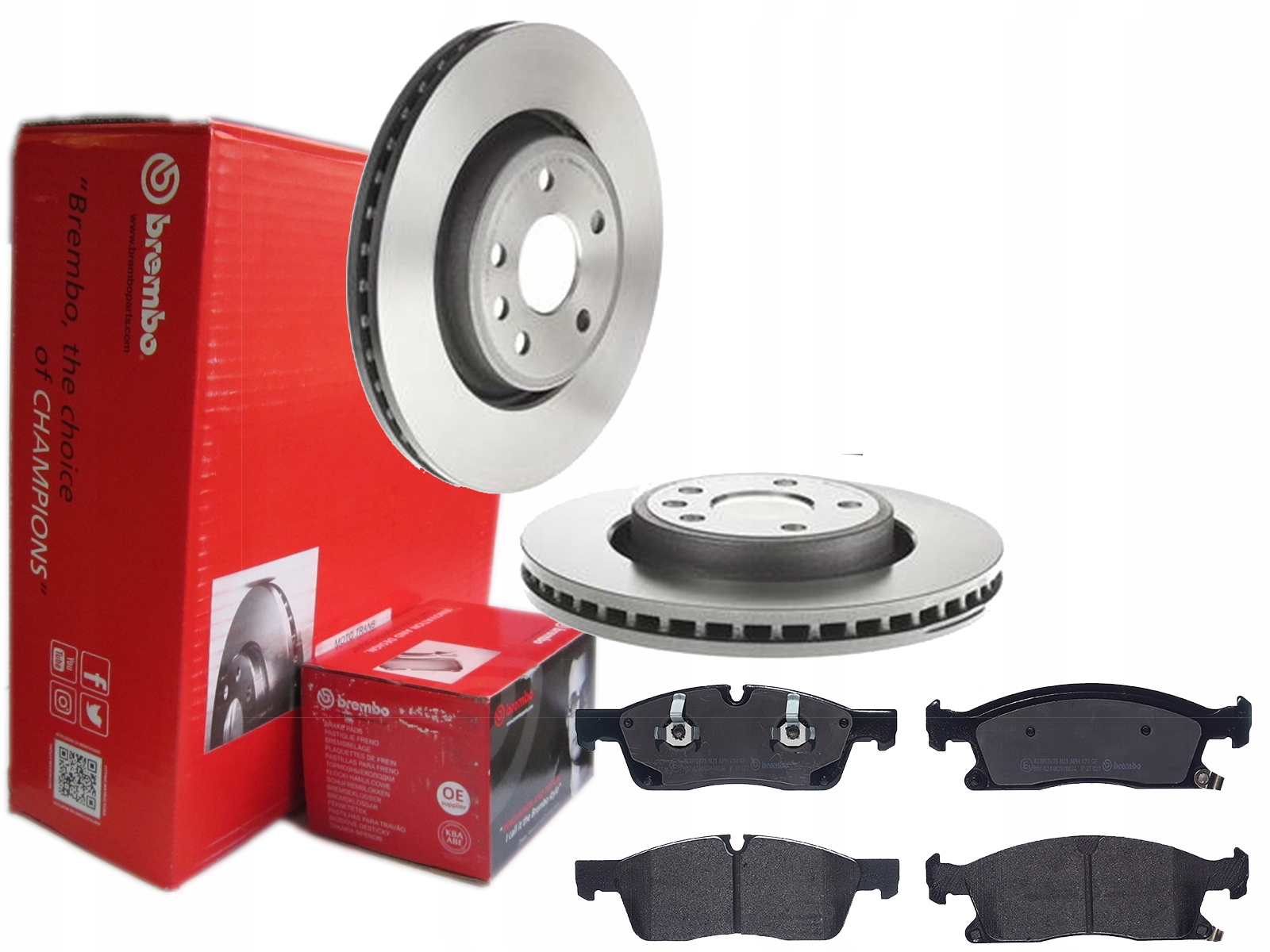 ДИСКИ КОЛОДКИ BREMBO СПЕРЕДУ GRAND CHEROKEE IV 350 ММ