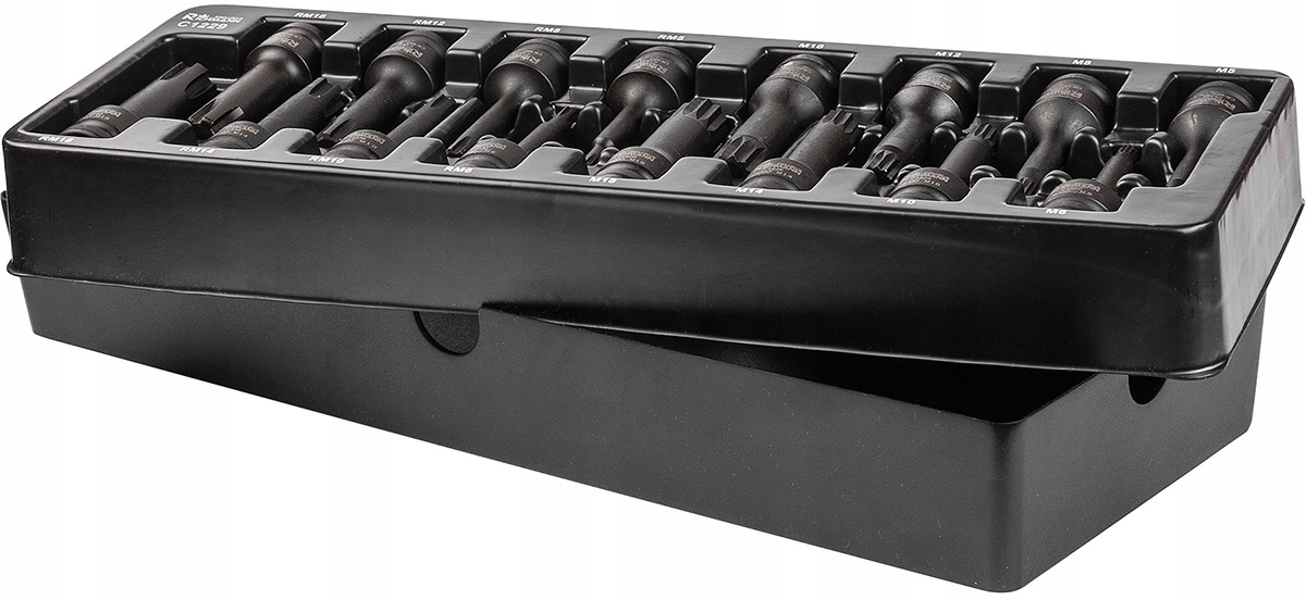 WKŁAD NASADKI UDAROWE 1/2' SPLINE RIBE 16 ELEM. Marka Corona/Richmann