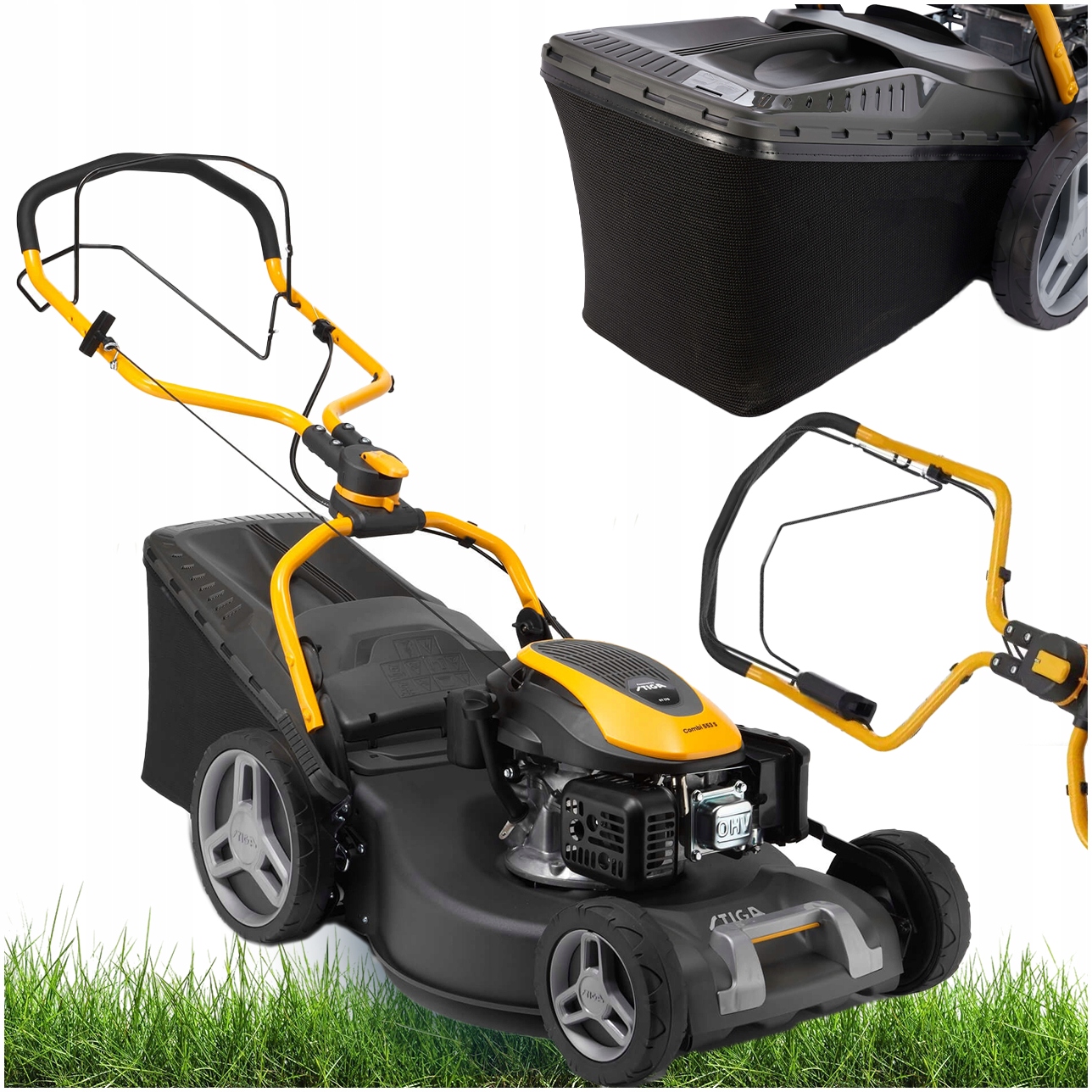 Kosiarka Spalinowa Z Napędem Stiga Combi 553 S 2,6kW 51CM Rozrusznik Ręczny