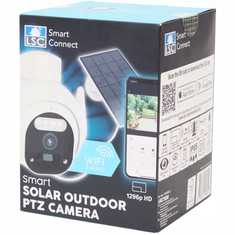 Solární Kamera Ptz Lsc Smart Connect Wifi Aplikace Alarm Audio Micro Sd