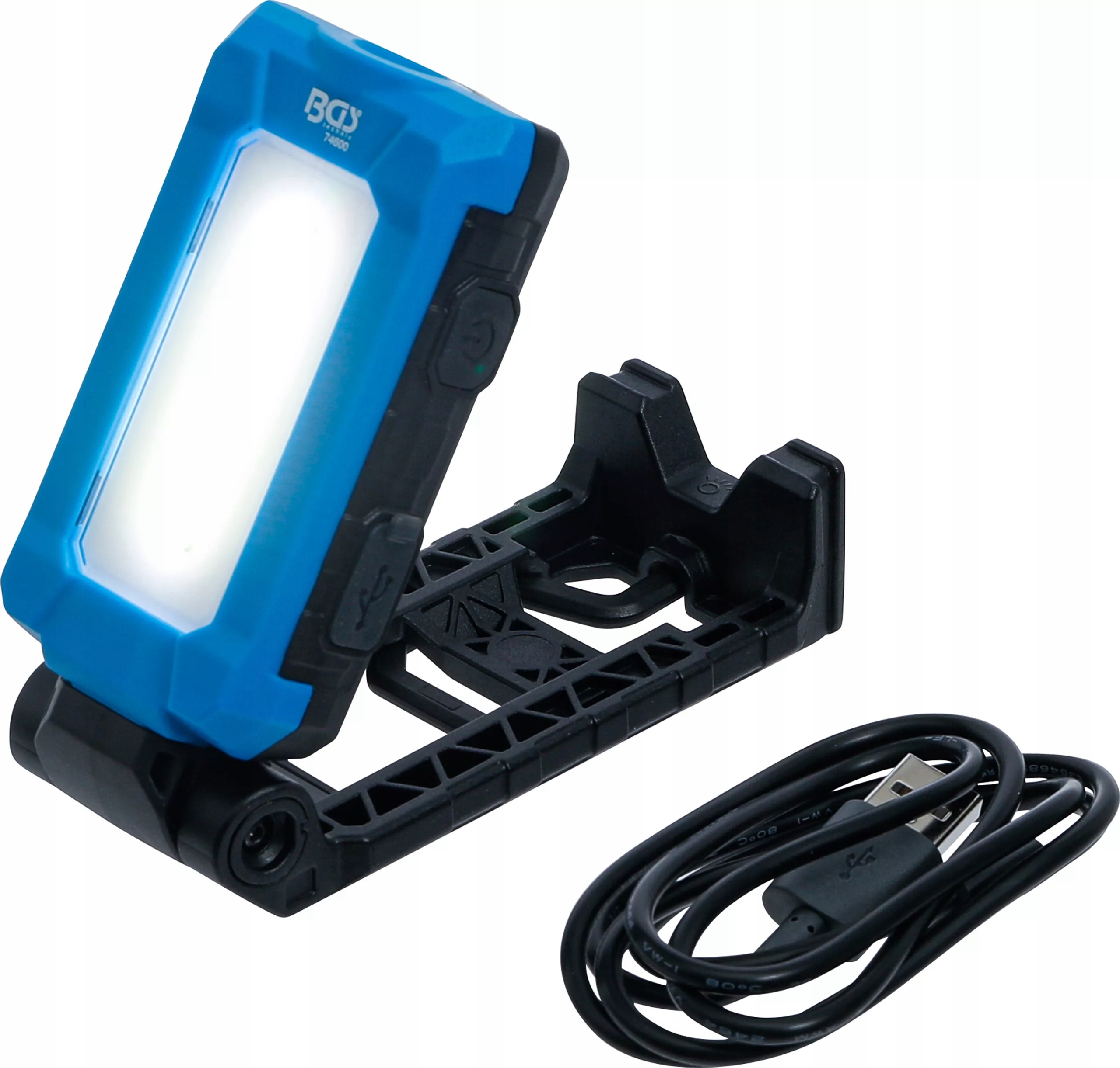 Dílenská pracovní lampa Cob-led, skládací, Bgs 74600