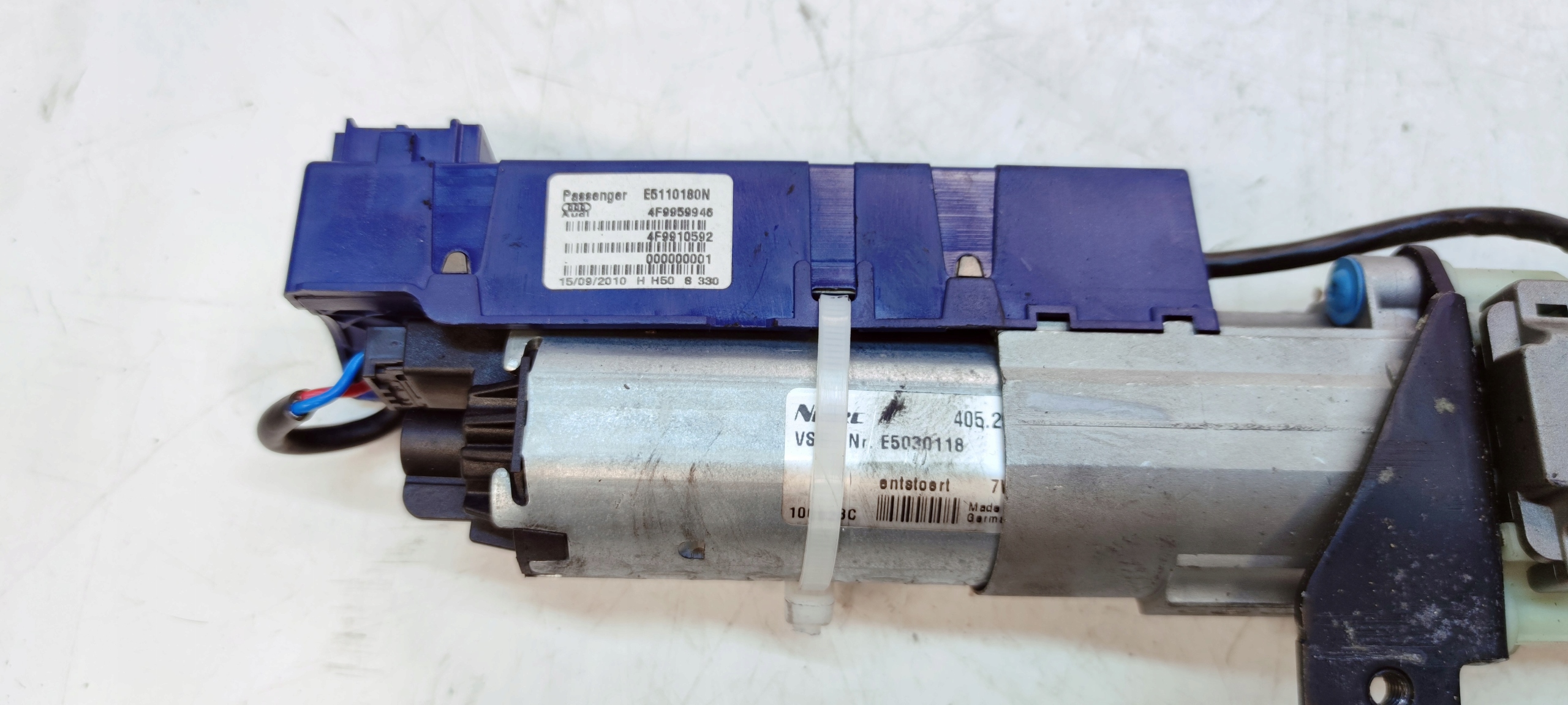 damper electrical bonnet right rear part AUDI Q5 8R 8R0827852B