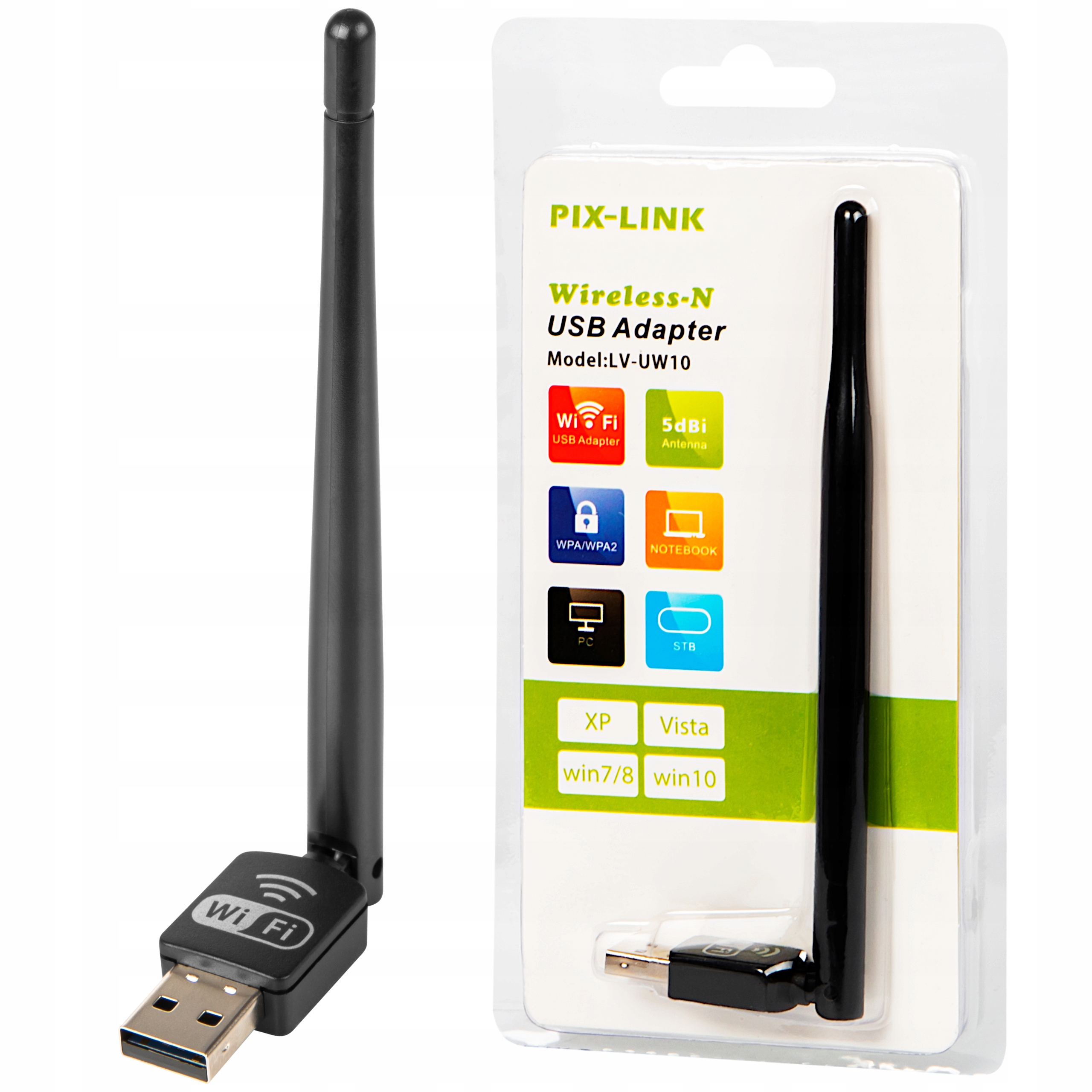 

Karta Sieciowa Wifi Usb Adapter Antena Wi-fi