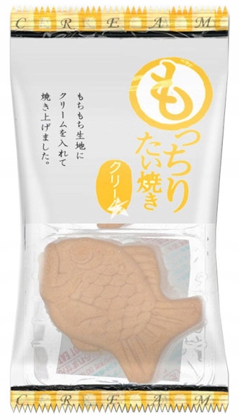 Levně 4x Mocchiri Taiyaki Cream, sušenky s anglickým krémem 2 ks Tada Seika