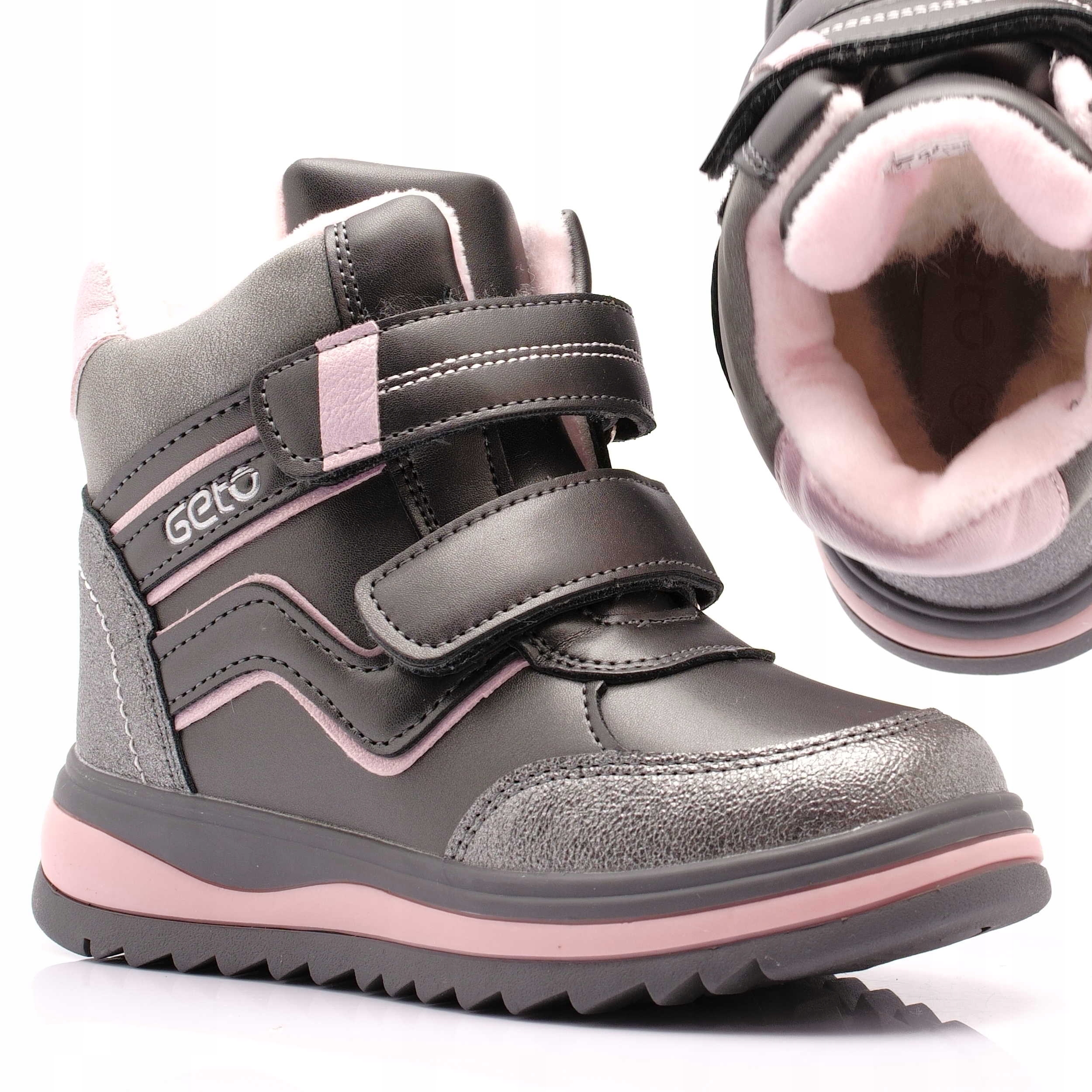 

Buty Dziewczęce Zimowe Śniegowce OCIEPLONE28