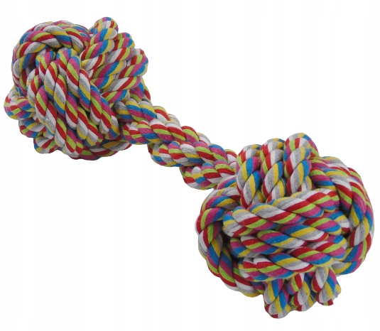 

Mocna Duża bawełniana zabawka dla psa 28cm Kongo