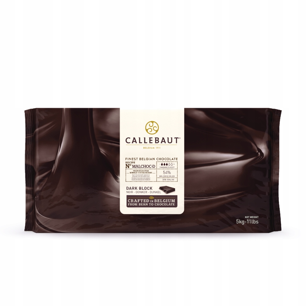 Levně Callebaut tmavá čokoláda Malchoc blok 5kg