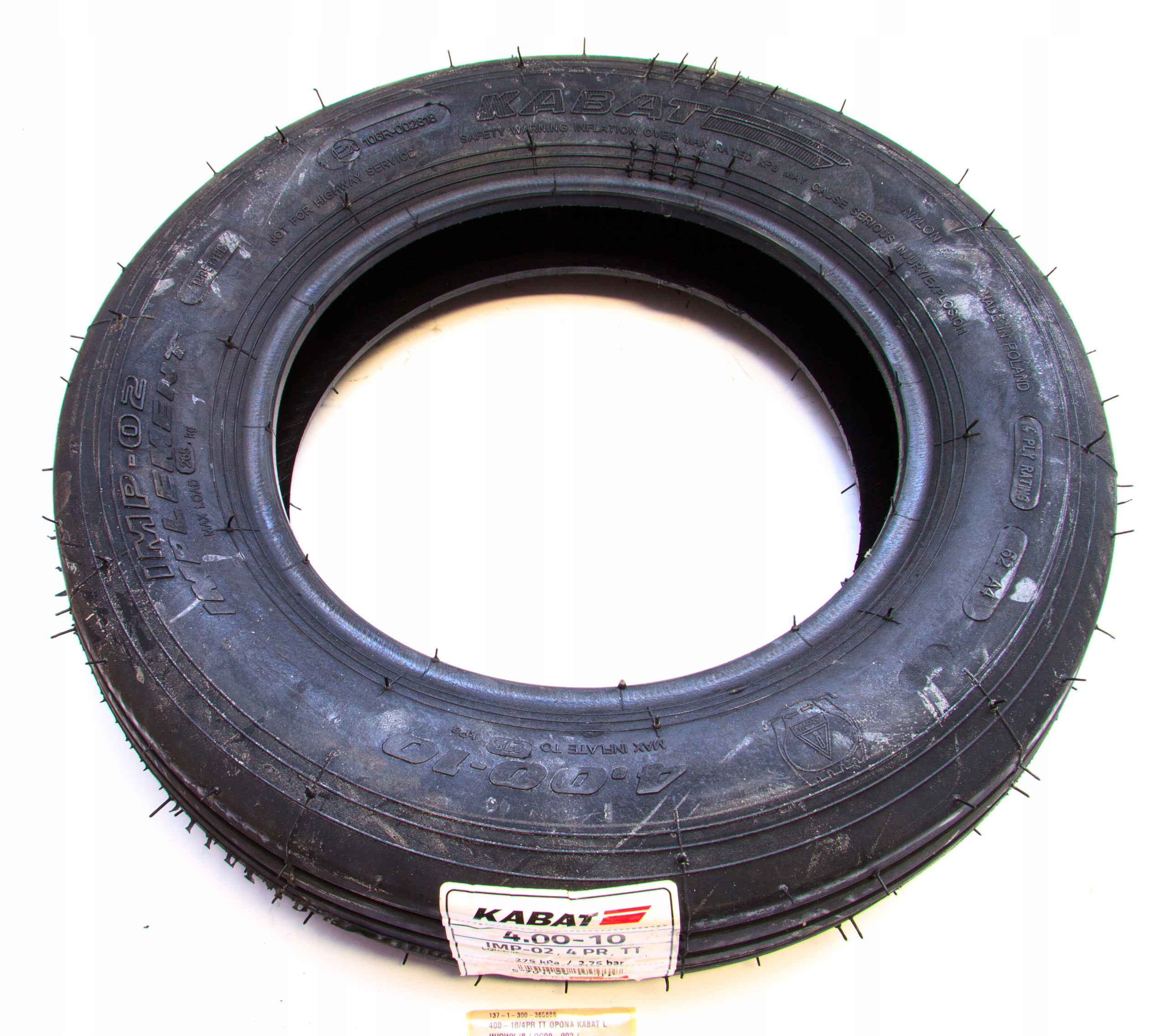 Opona diagonalna 4.00-10 4pr TT IMP-02 400-10/4