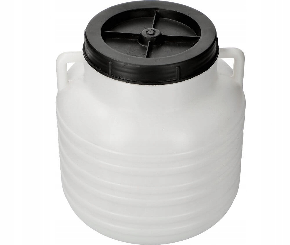 

Beczka peklowanie, kiszonka biała, uchwyty, 10 L