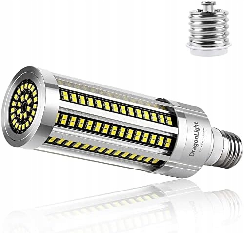 Led žárovka DragonLight 54 W E27 s adaptérem E40 – 6000K 6500lm