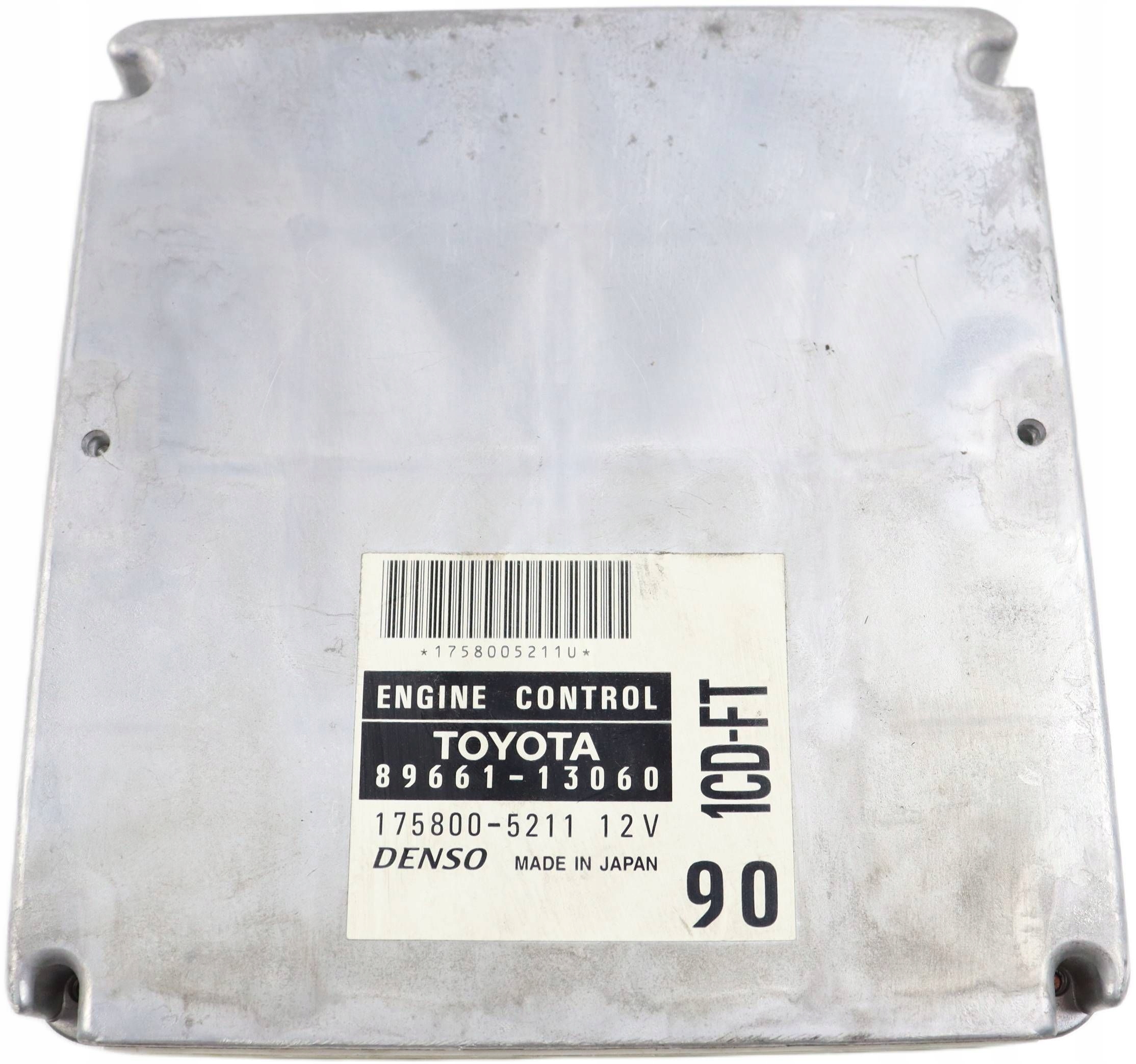 TOYOTA COROLLA VERSO E12 module control unit of the engine 2.0D4D 89661-13060