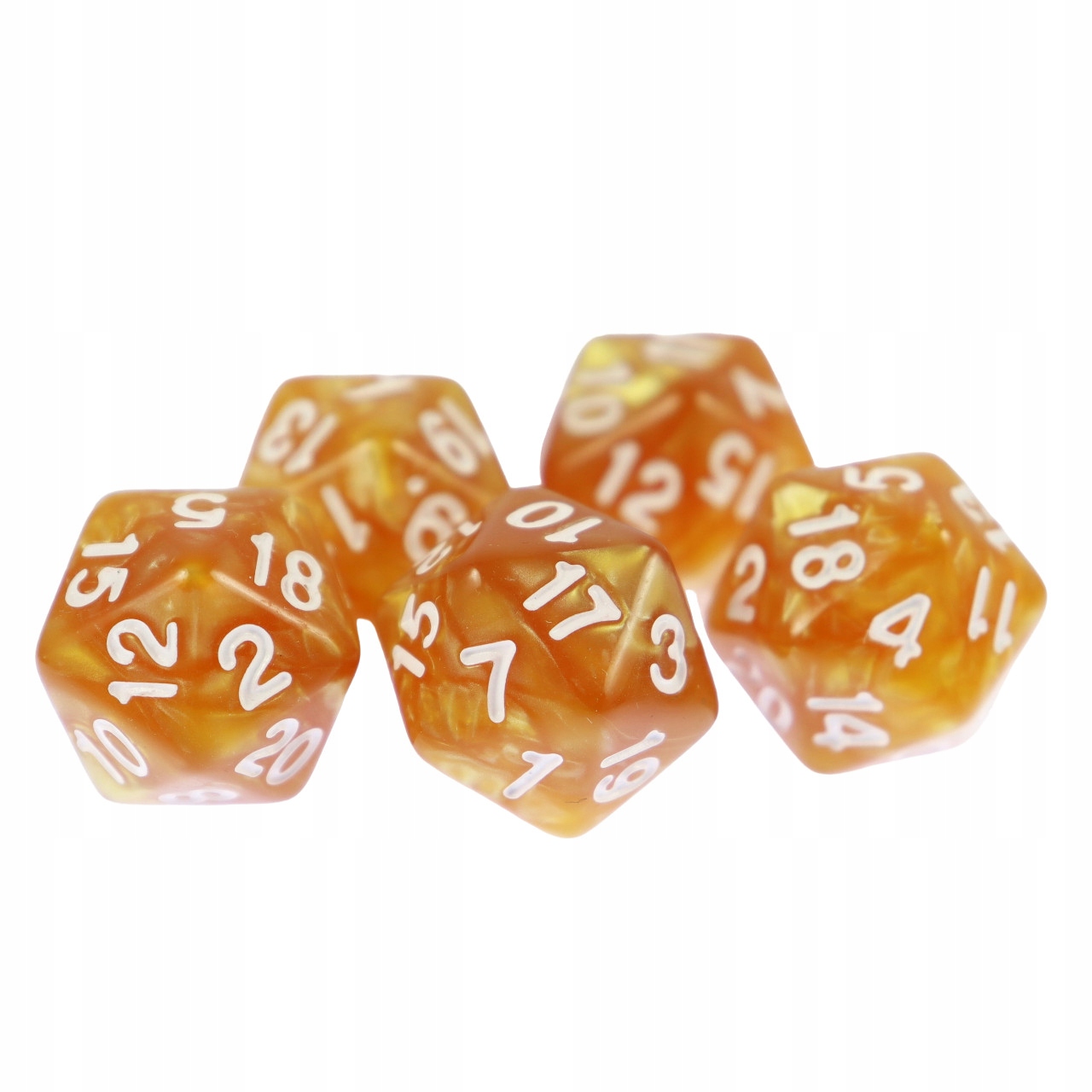 KOSTKA RPG ANIELSKI WZROK KOŚĆ DWUDZIESTOŚCIENNA K20 Liczba ścian 20