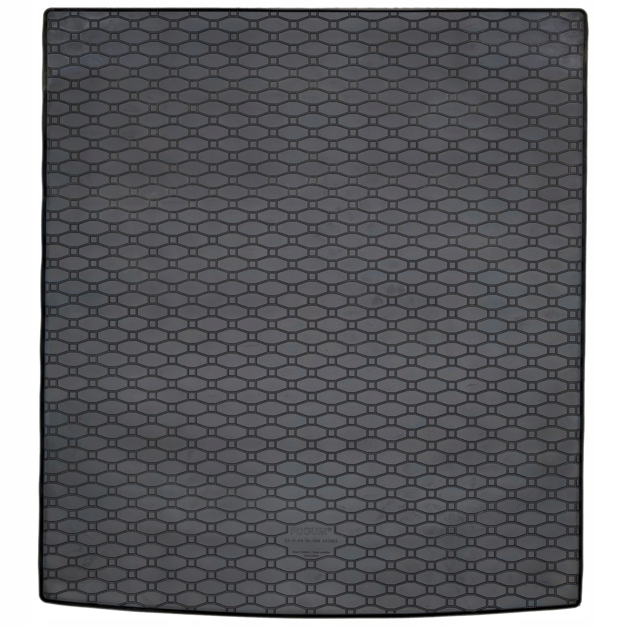 Gumová rohož do zavazadlového prostoru Vw Passat Variant 2014-2019, horní podlaha zavazadlového prostoru