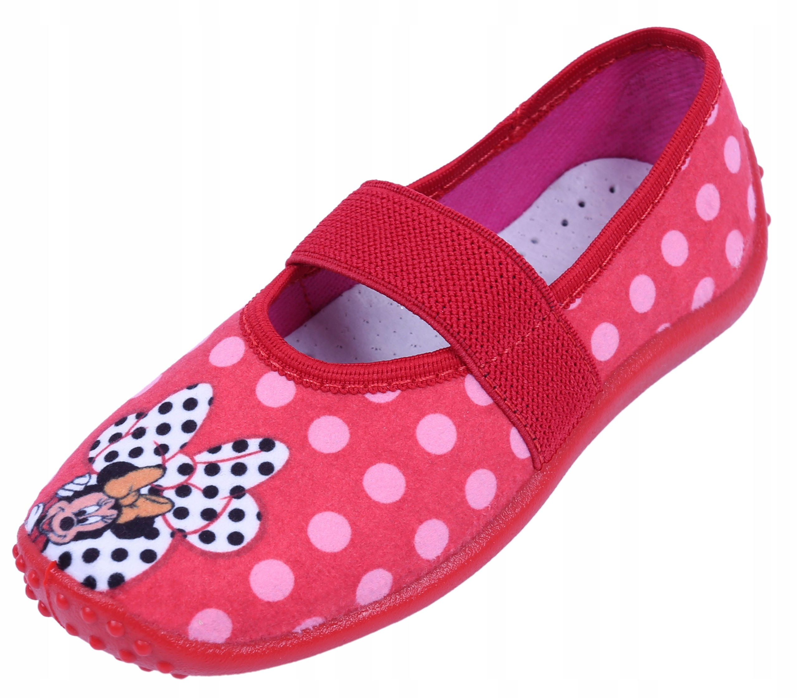 

Czerwone trampki, kapcie Myszka Minnie Zetpol 34