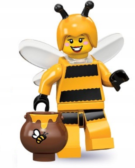 Lego 71001 seria 10 Dziewczyna Trzmiel figurka nowa, zamknięta nienacinana!