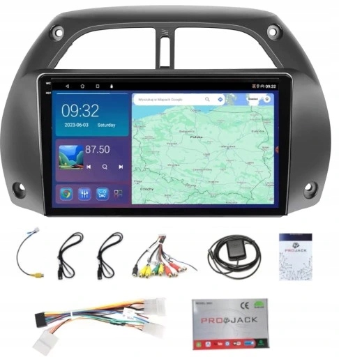 Gps Navigace Toyota Rav 4 2001-2006 Wifi Carplay Usb 4GB 64GB