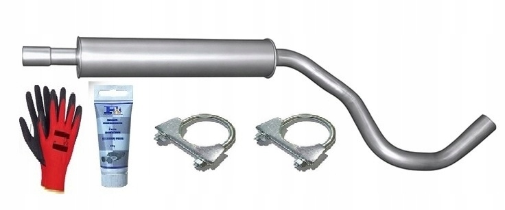 Audi A2 1.4 16V 55kW (2000-08/2005) 42L Nádrže Střední Tlumič Tlumič bonus