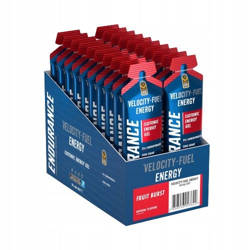 Energetický izotonický gel Endurance Energy, Fruit Burst 20 x 60g