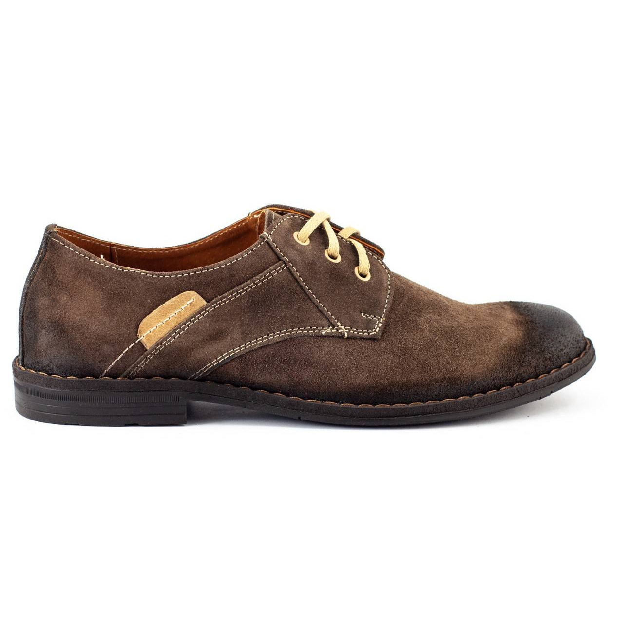 

Brązowe Skóra naturalna Buty Półbuty Kent r.40