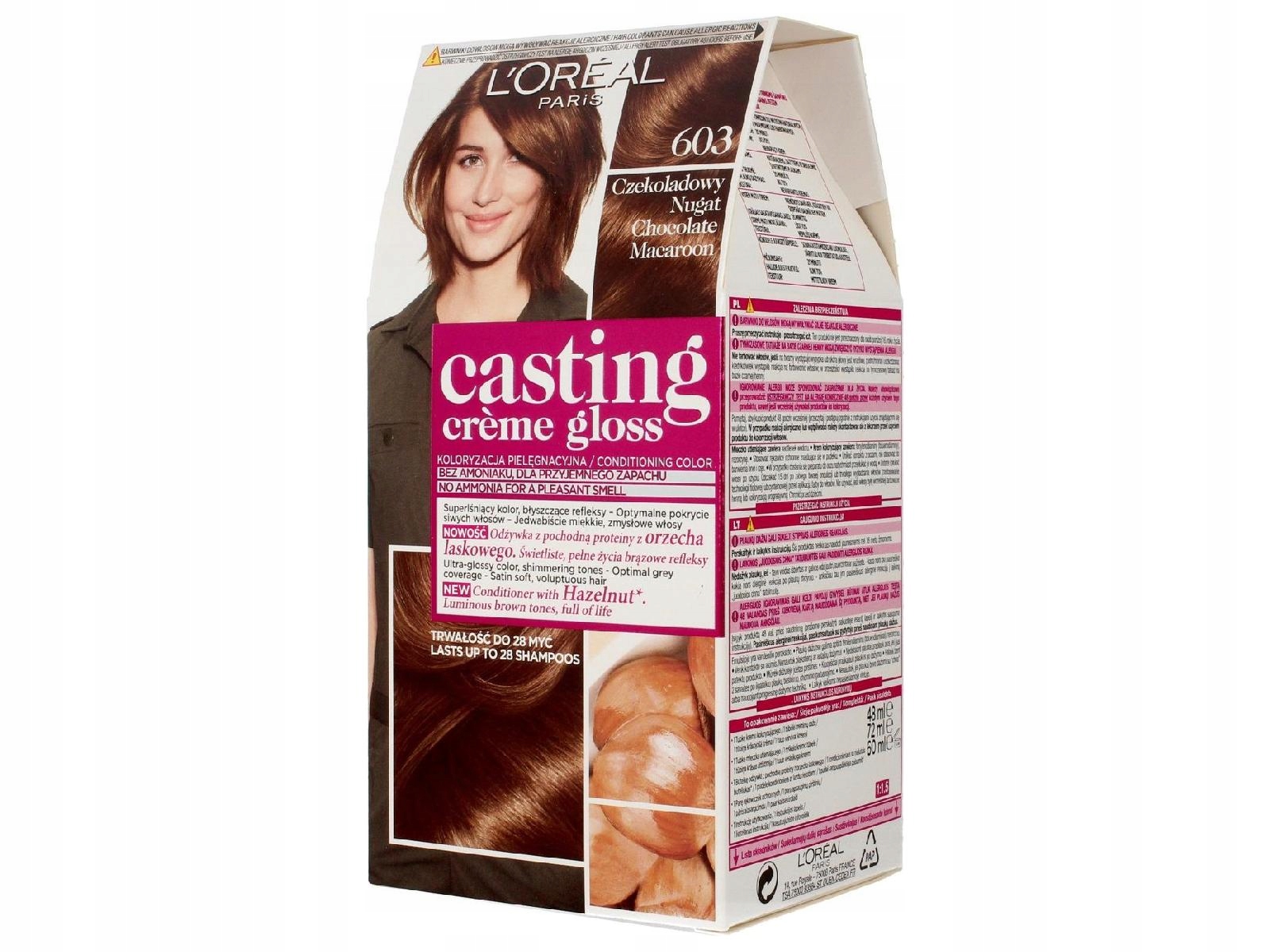 Casting Creme Gloss Farba 603 Czekoladowy Nugat 8897399060 - Allegro.pl