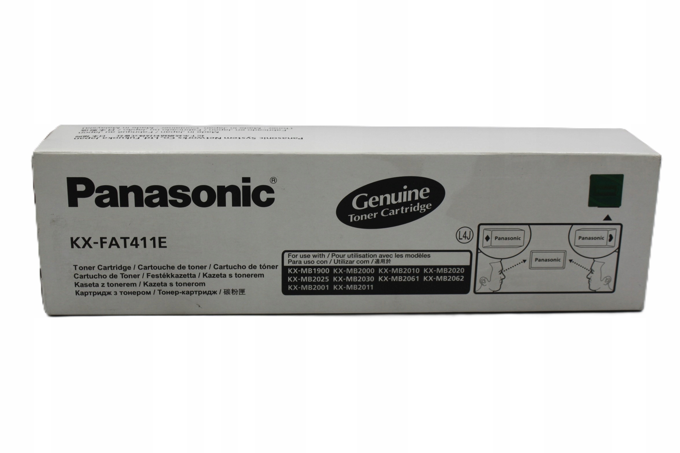 Panasonic KX-FAT411E toner černý originál
