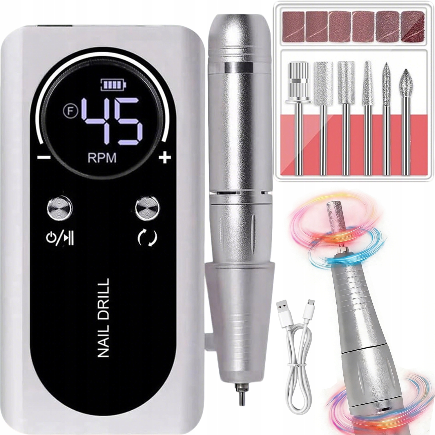 Bruska S Akumulátorem Compact Lite 45000 Rpm