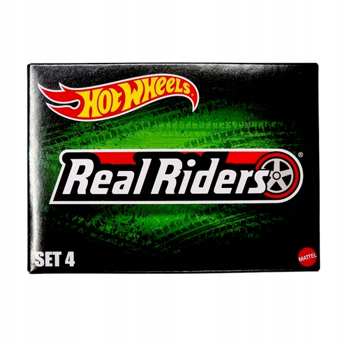 HOT WHEELS Collectors Real Riders Roues Pack Set 4 Exclusivité RLC