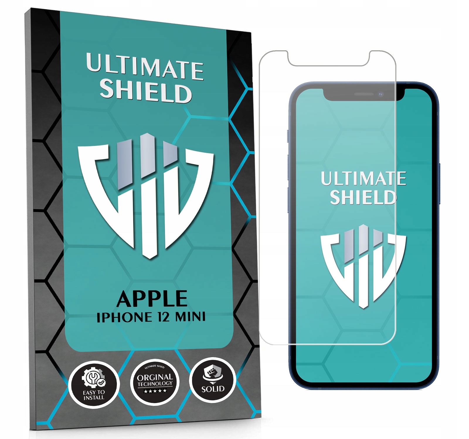 Sklo 3x Displej 7x Fotoaparát Rychlý Objektiv Pro Apple Iphone 12 Mini