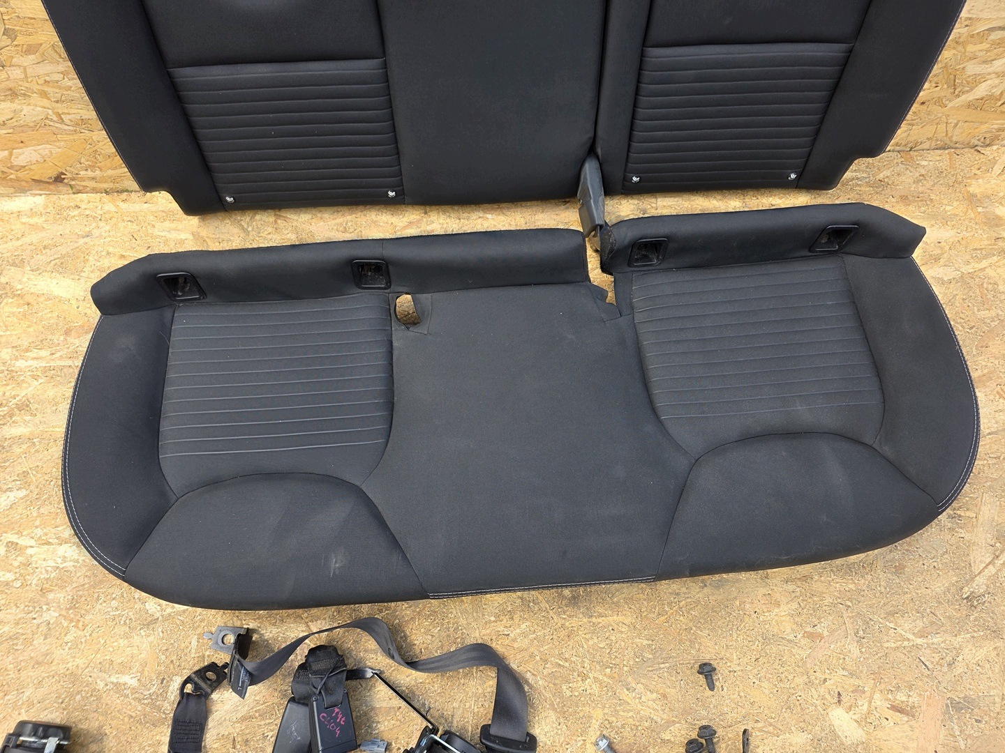 seats front KOMPLET RENAULT CLIO IV 4 LIFT 2017 NR 2017050302