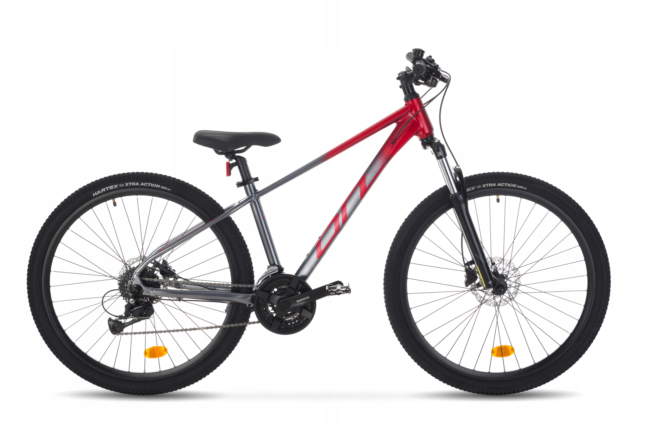 Rower Mtb Onilus Muranus 2.1 rama 13,5 cali koło 27,5 " tytan czerwony