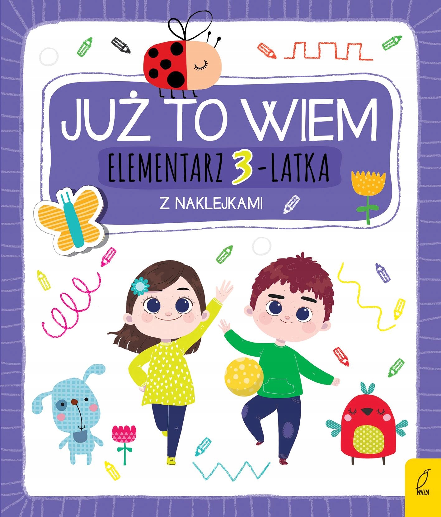 

Elementarz 3-LATKA Z Naklejkami. Już To Wiem