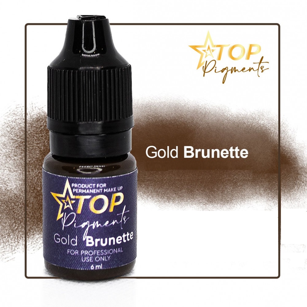 Pigment do makijażu permanentnego TOPpigments Gold Brunette 6ml