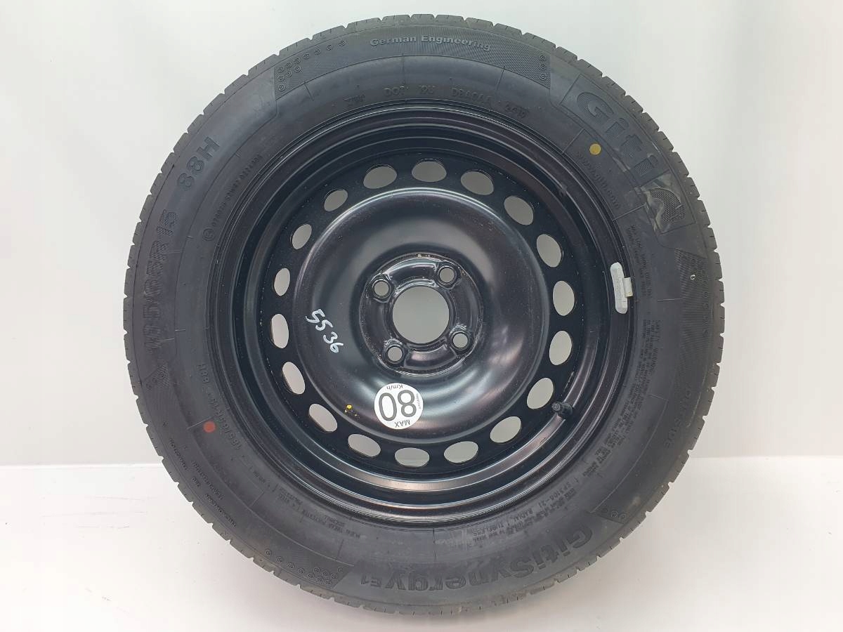 DOJAZDÓWKA KOŁO ZAPASOWE 4X100 DACIA SANDERO II 185 65 15 ET40