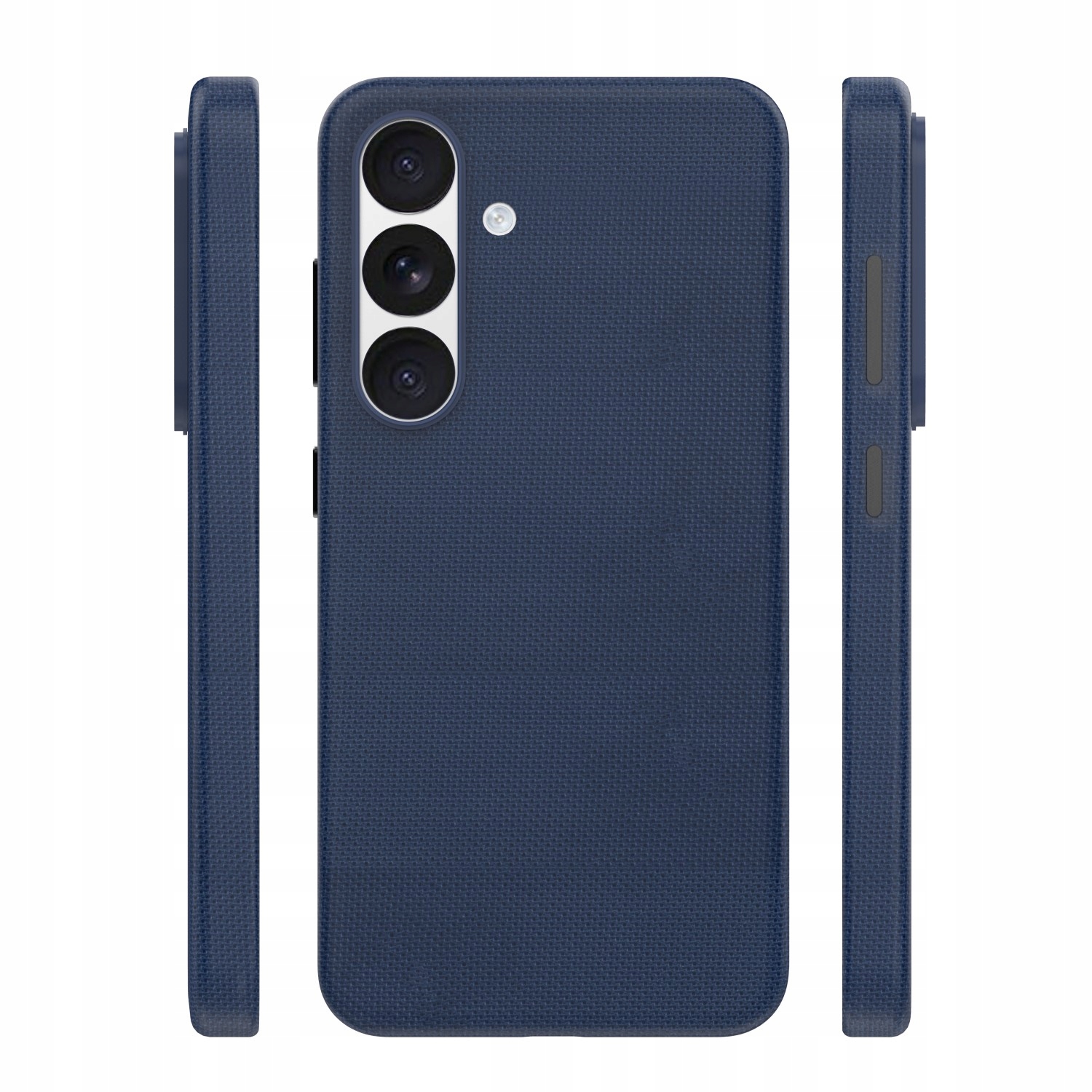 Pouzdro pro Samsung Galaxy S25 s magnetem pro indukční nabíječku, tmavě modré