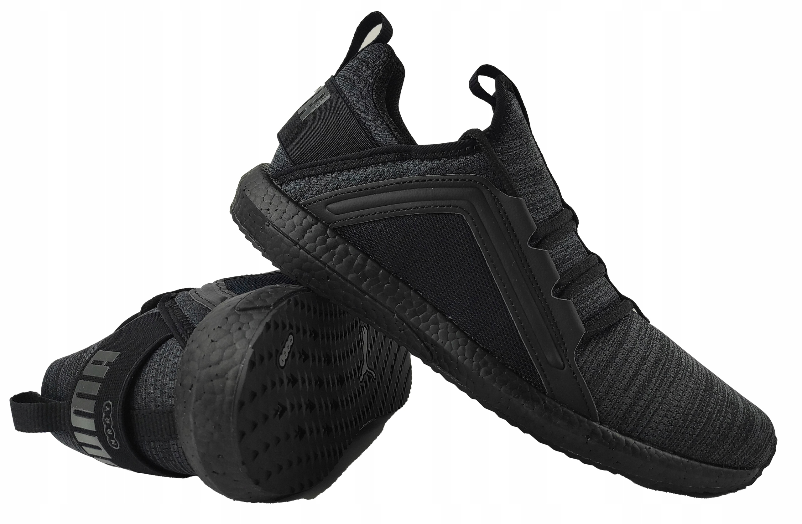 Buty męskie Puma sportowe sneakersy Nrgy Oddychające czarne szare 42