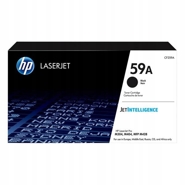 Originální černý toner Hp LaserJet Pro M304, M404, M428 Mfp (59A CF259A)
